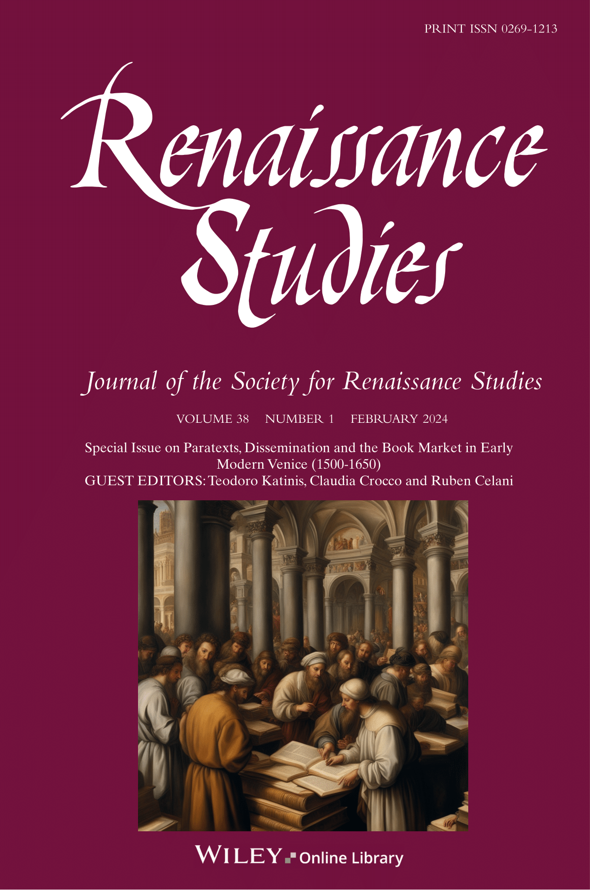 Renaissance Studies - 2024 - - Issue Information-1